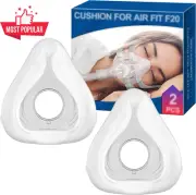 2 Pack Replacement Mask Cushion Large for Airfit F20 Soft Seal Compatible Frame