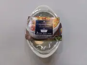Corningware 1105929 French White Oval Casserole with Glass Cover, 1.5 Qt