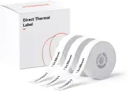 Label Maker Tape for D11/D110/D101 Label Maker, 12 X 30 Mm (0.47'' X 1.18'') 210
