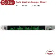 BDS PP-31 Digital Audio Spectrum Analyzer Display 1U Music Spectrum VU Meter #sz