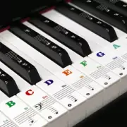 Piano Keyboard Stickers,Removable Piano Keyboard Letters,Piano Keyboard Stickers