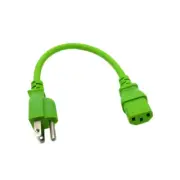 1ft Green AC Cable for PROMETHEAN PRM-45 PROJECTOR Replacement Cable