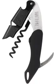 Professional Waiters Corkscrew - Wine Key with Ergonomic Rubber Grip, Beer Bo...