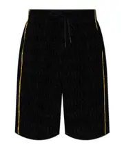 drawstring elastic waist shorts XXS,S,XS black