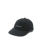 [Y3 X Kuro] Y3 X Kuro Logo-embroidered Baseball Cap ONE SIZE BLACK