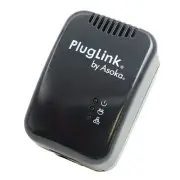 NEW Genuine Asoka PlugLink PL9650-ETH Wall Powerline Ethernet Adapter