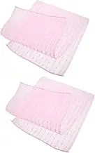 PartyKindom 2pcs Exfoliating Back Scrubber Towel Nylon Shower Washcloth for Deep Cleansing Generation for Bathing Travel Home Use Modern Design