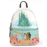 Loungefly Mini Backpack Womens Emerald Faux Leather Limited Edition EIGHT3FIVE