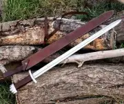 Hand Forged Viking Sword – Battle Ready Sharp Medieval Sword
