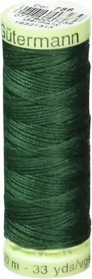 Gutermann Top Stitch Heavy Duty Thread 33 Yards-Dark Green