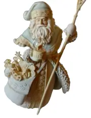 Foundations Enesco Santa With Toys Figurine 12" H Karen Hahn 2009 4018461 NEW