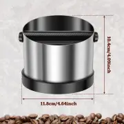 Knock Box With Knock Bar Stainless Steel Box Espresso Coffee Container for CaMxz