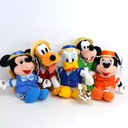 Mousketoys Barbershop Quartet Set of 5 Mickey, Minnie, Donald, Goofy, Pluto NWT