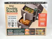 Ninja Air Fryer, 10QT DoubleStack XL 2-Basket Grey SEE PHOTOS