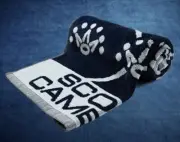 SCOTTY CAMERON New Towel Argyle Crown Navy Light Blue Putter
