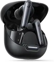 [Soundcore] by Anker Liberty 4 NC Wireless Noise Cancelling Earbuds, 98.5% Noise Reduction, Adaptive Noise Cancelling to Ears and Environment, Hi-Res Sound, 50H Battery, Bluetooth 5.3 (Velvet Black)