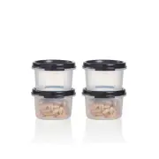 Tupperware Modular Mate Round #1 Container Set Of 4 New
