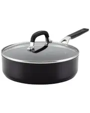 KitchenAid Hard Anodized Nonstick Saute Pan with Lid