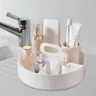 Rotating Makeup Organizer Cosmetics Organization Skincare Storage Lip Turntable