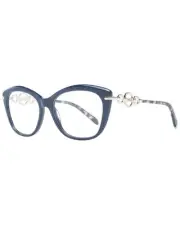 Emilio Pucci Cat Eye Eyeglasses Elegant Design Women Blue Frames