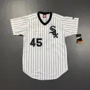 100% Authentic Michael Jordan Vintage Wilson Chicago White Sox Jersey Size L 44