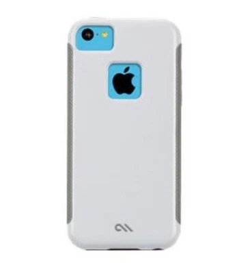 Case-Mate Pop Case for iPhone 5c, White/Titanium
