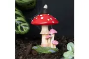 Crystal Wonderland Mushroom Backflow Incense Burner