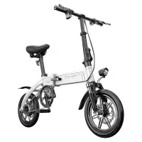 在飛比找蝦皮購物優惠-高配超輕版D6 折疊電動輔助腳踏車鋁合金車架頂級鋁合金14吋