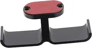KONTONTY Under Desk Headphone Hanger Dual Headset Stand for Wireless Headphones Easy Adhesive Screw Fixing for Home Office