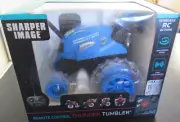 Sharper Image Thunder Tumbler Remote Control 360 Degree Blue Car Ages 6+ NEW