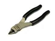 Snap On Tools New 786CFBK Black 6" Soft Grip Diagonal Flush-Cut Pliers w/cap USA
