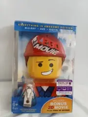 The Lego Movie 3D Blue Ray With Vitruvius Minifigure New Open Box