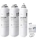 iSpring F7RCD100 2-Year Replacement Filter Pack for RCD100 RO System Countertop