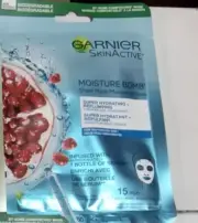 2 pack Garnier moisture bomb 1 sheet mask