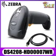 Zebra Symbol DS4208-HD00007WR High-Density 2D Handheld Barcode Scanner USB Kit