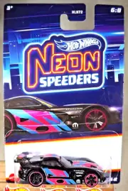 2023 Hot Wheels Neon Speeders 6/8 SRT VIPER GTS-R Black w/Pr5-NS Sp Wheels