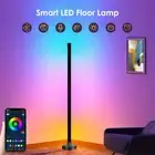 RGB LED Floor Lamp Corner Light Standing Mood Night Light Remote Colour Modern