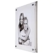 Acrylic Photo block, Sandwich Photo Mount, A1, A2, A3, A4 size, 50mm border, 4.5
