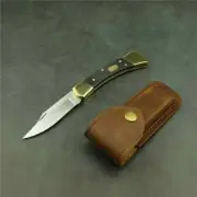 Folding Gentlemans Locking Lock Blade Back Hunting Pocket Survival Knife Camping