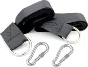 suyi 2Pcs 1.5m Camping Hammock Swing Tree Straps Set,1000D Polyester No Black