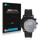 Fossil Q Explorist HR (4.Gen), 6x Transparent ULTRA Clear Screen Protector