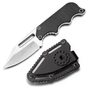 Mini Fixed Blade Neck Knife EDC Keychain G10 Handle w/ Sheath Camping Survival
