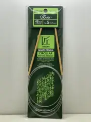 Clover Takumi Bamboo Circular Knitting Needles 48" Size 5