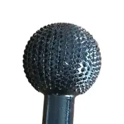 Ball Gouge Spherical Groove Carving Tool for Wood use with Angle Grinder Black