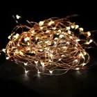 20-100 LEDs Copper Wire Christmas Party String Fairy Lights AA Battery Powered