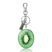 3Pcs Creative Gift Fruit Charm Series Tassel Keychain Bag Pendant Style:Kiwi