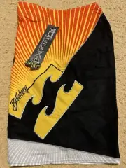 NWT BILLABONG ANDY IRONS PLATINUM X STRETCH KNOCKOUT 32” RARE ORANGE SURF SHORTS