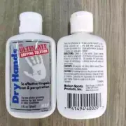 DRY HANDS 59ml Sport Grip Powder for Pole Dancing, Baseball, Golf, Tennis, Rain