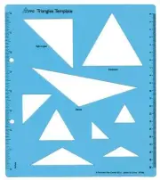 Triangles Templates 1 Piece Maths Teacher Resource School Kids Learning Kids