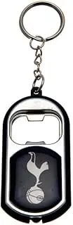 Tottenham Hotspur FC Torch/Bottle Opener Key Ring (UK Size: One Size) (Black)